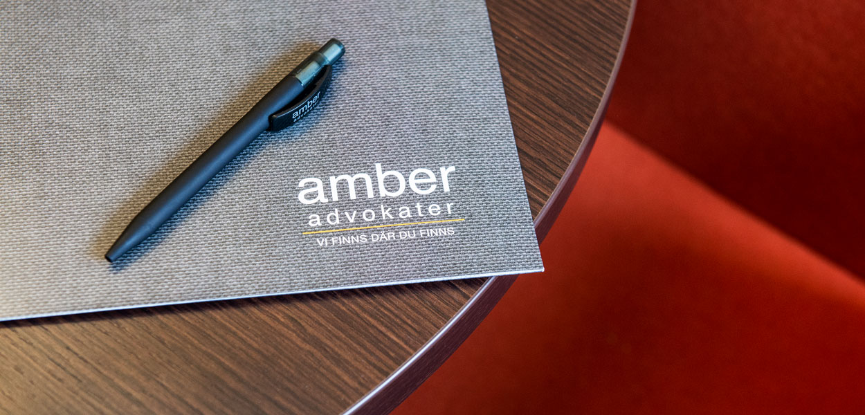 Office detail at Amber Advokater